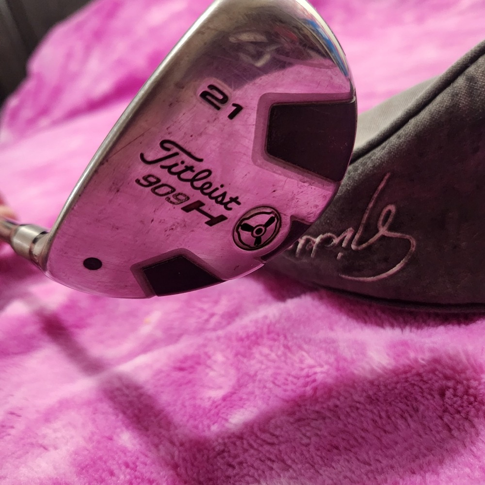 Titleist 909H 21° Hybrid 3H, Diamana 80HY Regular Flex Shaft, 40", LH